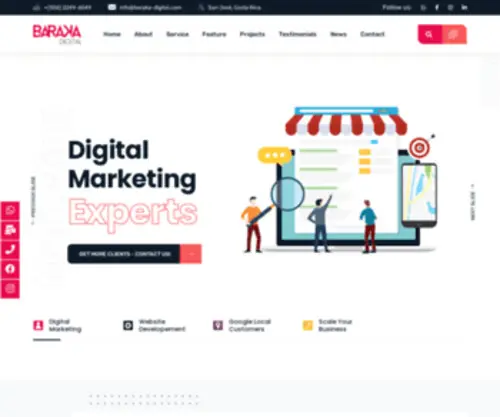 Barakadigital.agency(Digital Marketing Experts and Consultants) Screenshot
