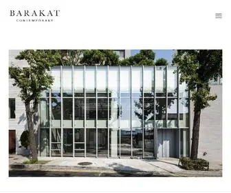 Barakatcontemporary.com(Barakat Contemporary) Screenshot