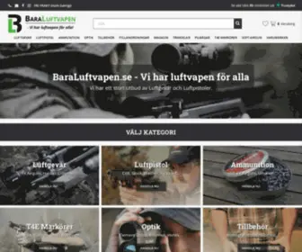 Baraluftvapen.se(Baraluftvapen) Screenshot