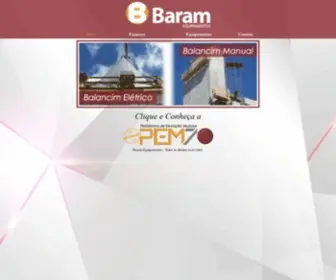 Baram.com.br(Baram Equipamentos) Screenshot