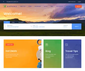 Barama-Group.com(Travel Agency) Screenshot