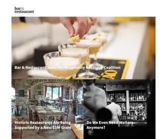 Barandrestaurant.com(Bar & Restaurant brought to you by Nightclub & Bar Show) Screenshot