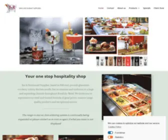 Barandrestaurants.co.za(Bar and restaurant supply store) Screenshot