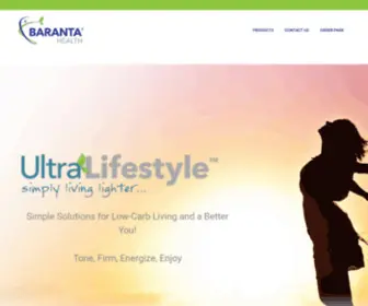 Barantahealth.com(Baranta Health) Screenshot