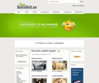 Baraskit.se(Entertaining images) Screenshot