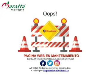 Baratta.com.ve(Cuenta Suspendida) Screenshot