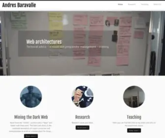 Baravalle.com(Web, Security, Data Science) Screenshot