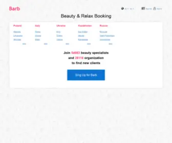 Barb.pro(Beauty & Relax Booking) Screenshot