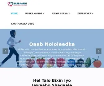 Barbaarin.com(Hooyada & Dhallaanka) Screenshot