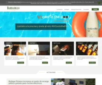 Barbadillo.com(Bodegas Barbadillo) Screenshot