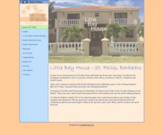 Barbadosbeachhouse.com(Barbados Resort) Screenshot