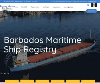 Barbadosmaritime.org(A first) Screenshot