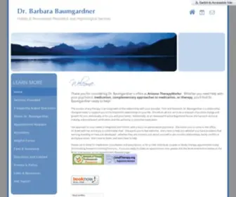 BarbarabaumGardner.com(Dr. Barbara Baumgardner) Screenshot