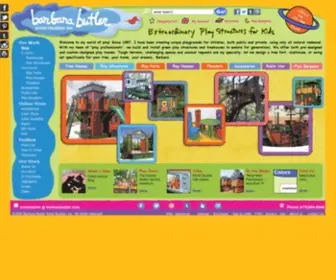 Barbarabutler.com(Treehouses & Play Structures by Barbara Butler) Screenshot