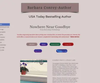 Barbaraconreyauthor.com(Author/Story Teller) Screenshot