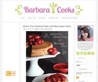 Barbaracooks.com(Barbara Cooks) Screenshot