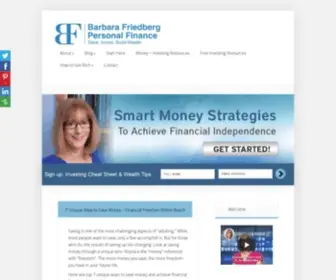 Barbarafriedbergpersonalfinance.com(Barbara Friedberg Personal Finance) Screenshot