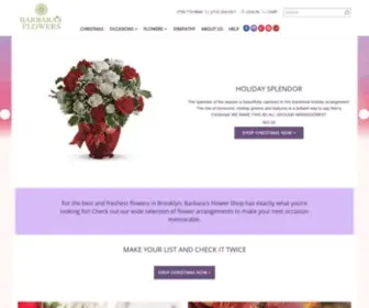 Barbarasflowers.com(Brooklyn Florist) Screenshot