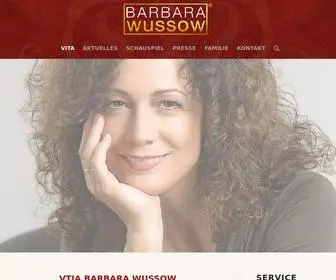 Barbarawussow.at(Barbara Wussow) Screenshot