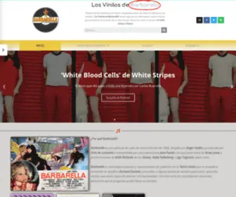 Barbarellavinyls.com(Los Vinilos de Barbarella) Screenshot