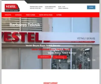 Barbarosteknik.com.tr(Barbaros Teknik Bodrum & Milas VESTEL Yetkili Servisi) Screenshot