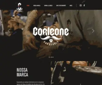 Barbeariacorleone.com.br(Corleone) Screenshot