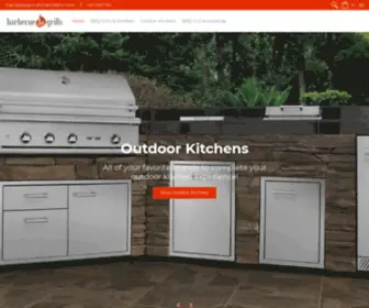 Barbecueandgrills.com(BBQ Grills and Outdoor Kitchens) Screenshot