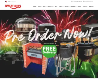 Barbequick.com(Outdoor Living pioneers and manufactures of the disposable Instant Barbecue) Screenshot