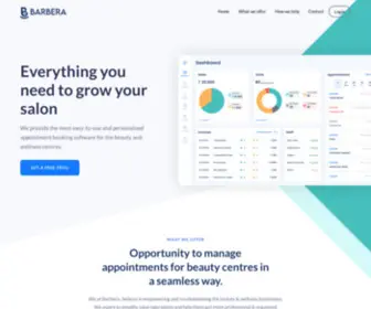 Barbera.io(Everything You Need To Grow Your Salon) Screenshot