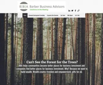 Barberadvisors.com(Barber Business Advisors) Screenshot