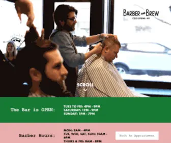 Barberandbrew.com(Barberandbrew) Screenshot