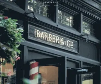 Barberandco.com(Fine Cuts) Screenshot