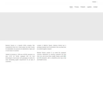 Barberasnacks.com(Roasted Corn Fried Broad Beans Dried Fruits and Snacks) Screenshot