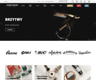 Barbercompany.pl(Barber Sklep dla Brodaczy w Polsce) Screenshot