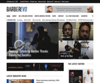 Barberevo.co.uk(Be part of the Barber EVOlution) Screenshot