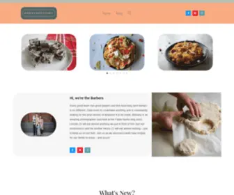 Barberfamilykitchen.com(Food Blog) Screenshot