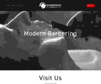 Barberingbymarcus.com(Modern Barbering) Screenshot