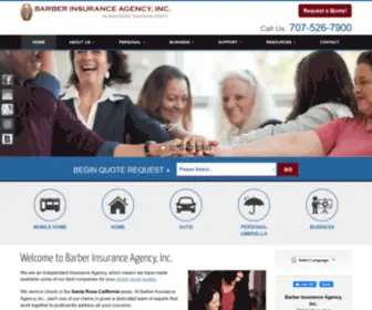 Barberinsurance.com(Barberinsurance) Screenshot