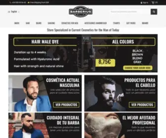 Barberius.com(Productos) Screenshot