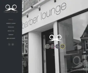 Barberlounge.dk(BARBER LOUNGE) Screenshot