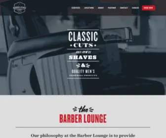 Barberloungetoledo.com(Men's Grooming and Wellness Boutique) Screenshot