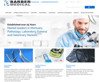 Barbermedical.com(Medical Supplies) Screenshot