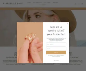 Barberryandlace.com(Barberryandlace) Screenshot
