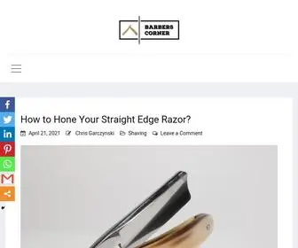 Barberscorner.net(Barbers Corner) Screenshot