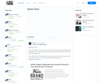 Barbersforum.com(News Feed) Screenshot