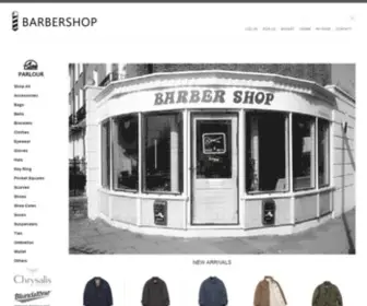 Barbershop.co.kr(A Shop Where Men Can Get Their Style) Screenshot