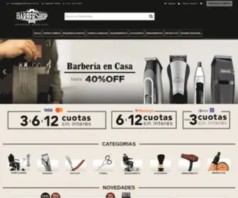 Barbershop.com.ar(Tienda Online de Articulos de Barberia) Screenshot