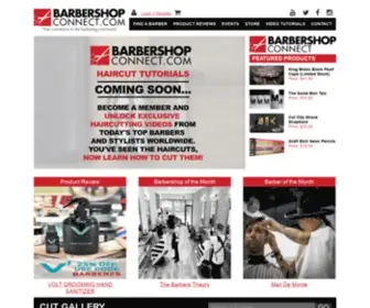 Barbershopconnect.com(Barbershop Connect) Screenshot