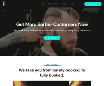 Barbershopexperts.com(How to Grow Your Barbershop) Screenshot