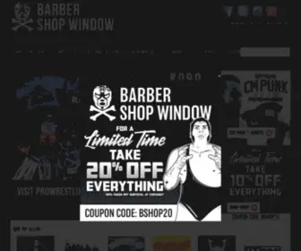 Barbershopwindow.com(Wrestling T) Screenshot